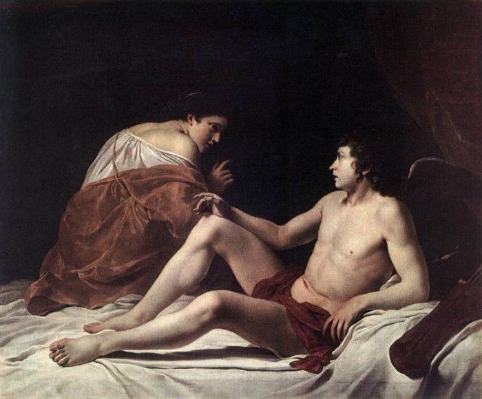 GENTILESCHI Orazio Cupid And Psyche. , 