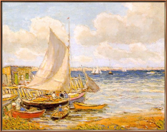 Beal Fishing-Boats-at-Jamestown-RI-sj. , 