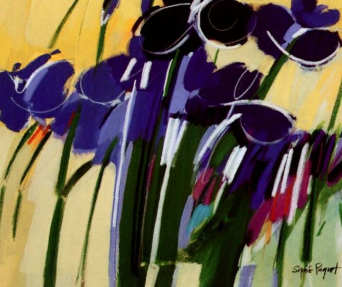 Sophie Paquet - Fleurs parfumees de mauve, De. , 