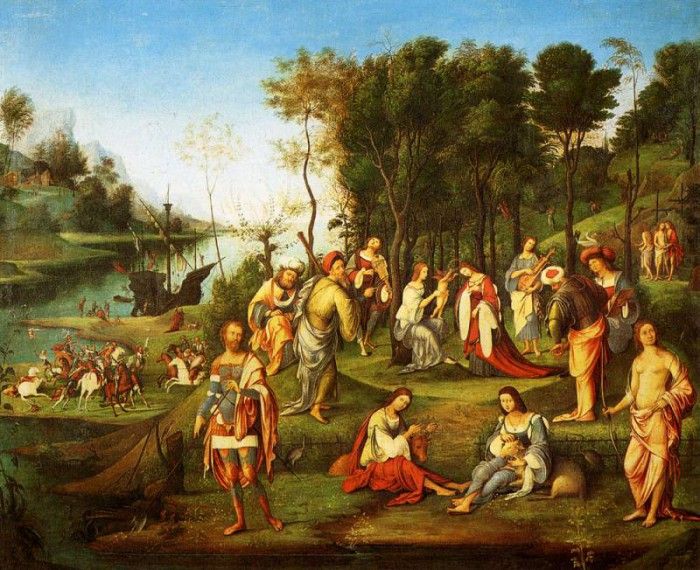 Costa Lorenzo The Garden Of The Peaceful Arts. , 