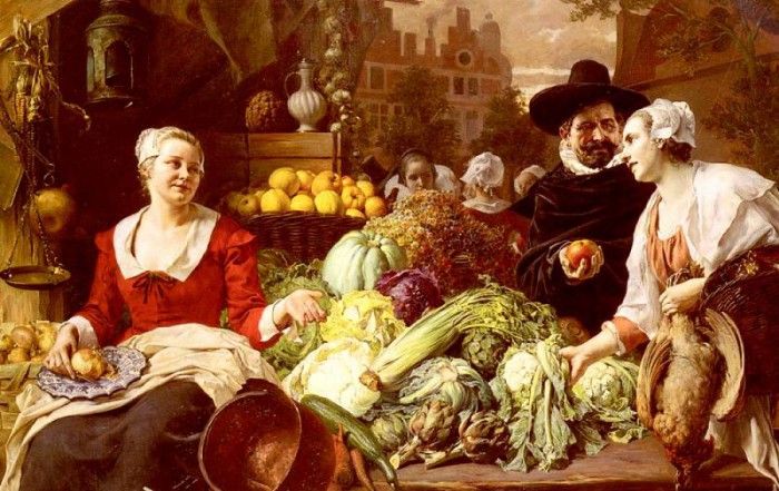 Wagner Ferdinand The Vegetable Market. , -