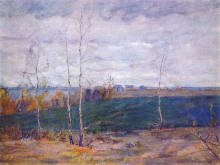 byalynitsky-birulia pensive autumn days 1932-42. -, 