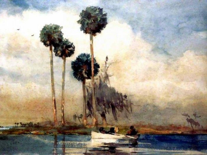 winslow homer(1890)-fl art csg047.  
