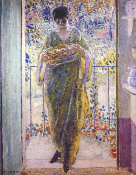 frieseke the kitchen door c1913. Frieseke,  