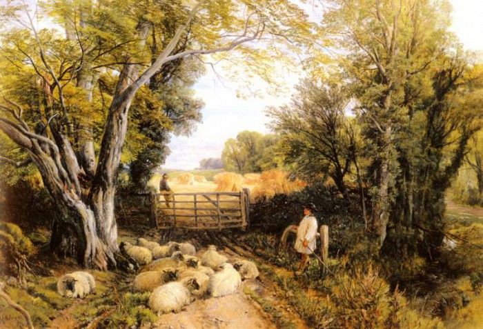 Hulme Frederick William Landscape In Wales. ,  