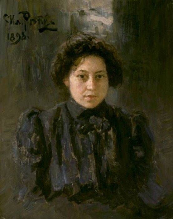 Repin Portrait of the artist-s daughter Nadezhda. ,  