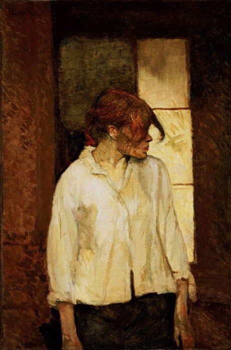 Toulouse-Lautrec Rosa la Rouge, 1886-87, Barnes foundation. -,  