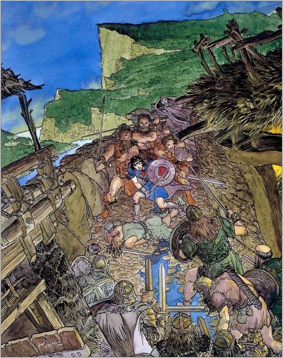 Michael Kaluta Prince Valiant The Blind Alley - Xxx 1110 . Kaluta, 