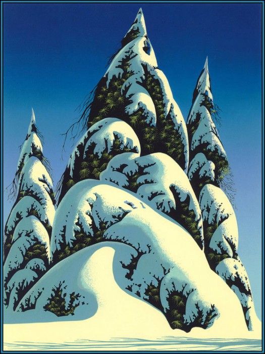 lrsEG105EarleEyvind NewFallenSnow. , 