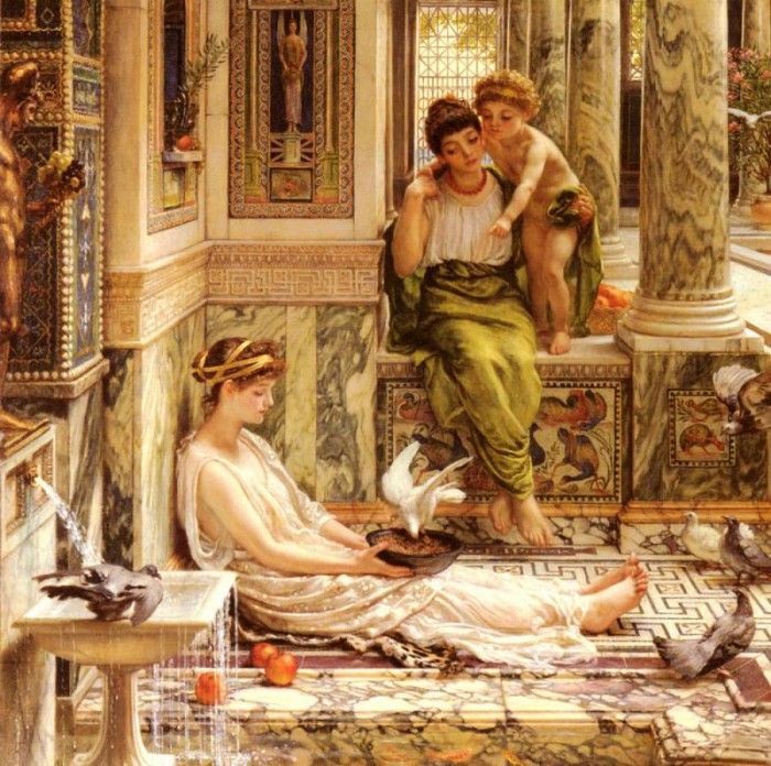 Poynter Sir Edward J Corner Of The Villa. ,  