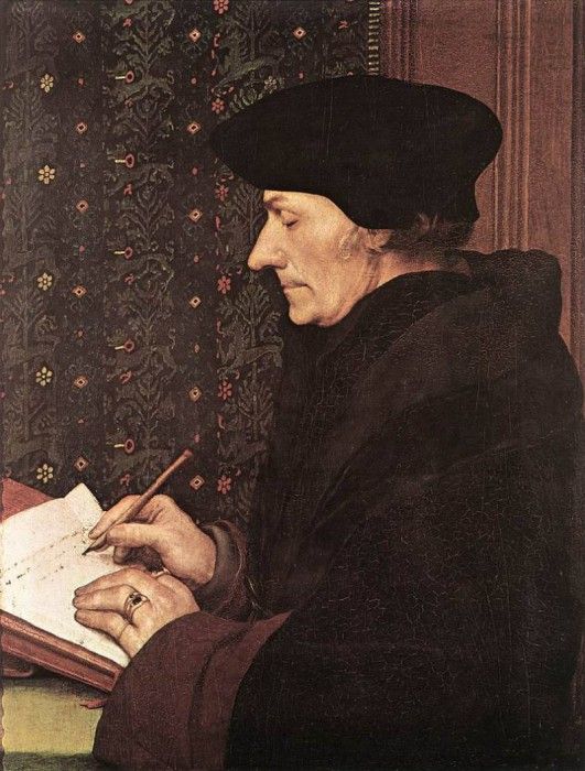 Holbien the Younger Erasmus.   