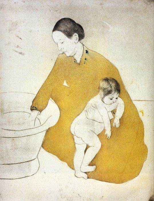 Cassatt Mary The Bath 1891.  