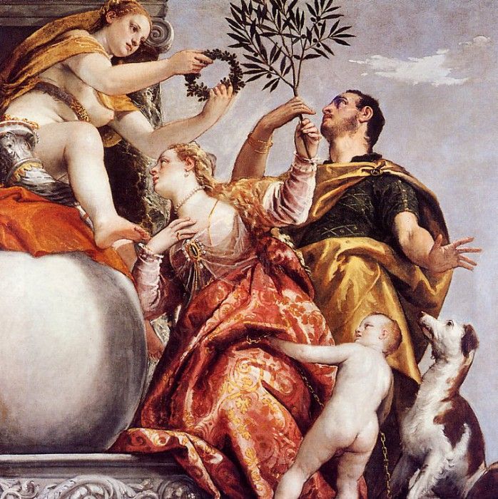 Paolo Veronese - Allegory of Love IV, De. , 