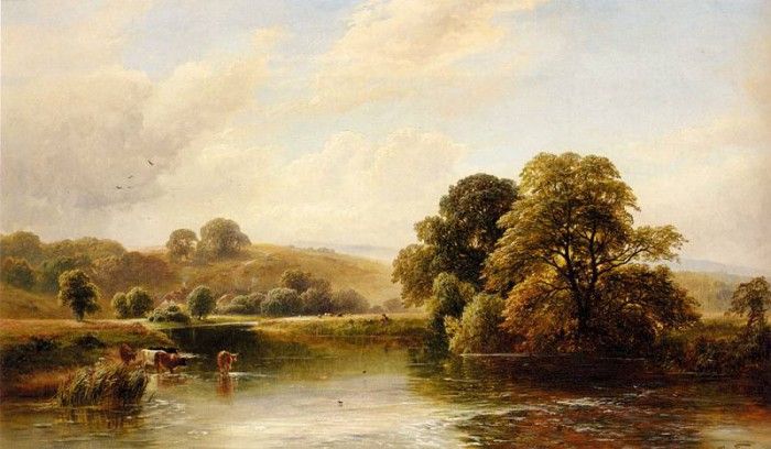 Turner George The Trent Near Ingleby. , 