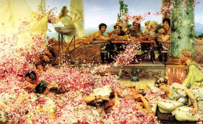 ger-Tadema-TheRosesOfHeliogabalus. ,  