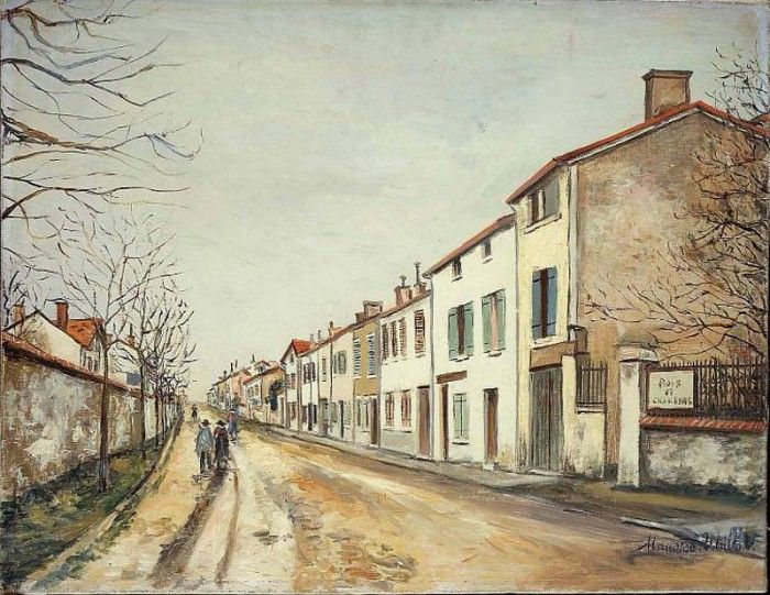 Suburban Street Scene 1910. , 