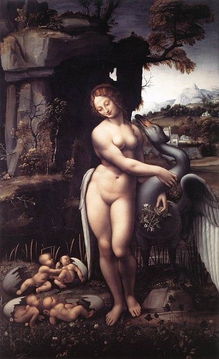 Leonardo da Vinci Leda 1508 15. ,  