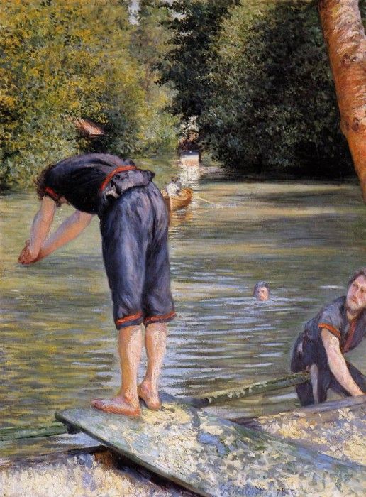 Caillebotte Gustave Bathers. , 