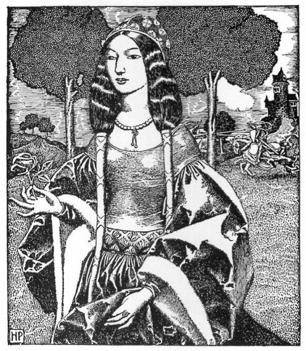 cr HowardPyle-03-TheLadyGuinevere. , 