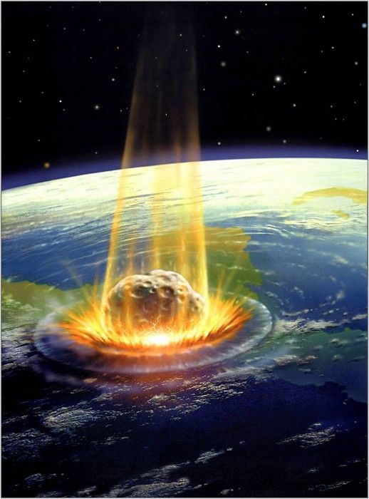 David Hardy Asteroid Impact - Xxx 0885 . , 