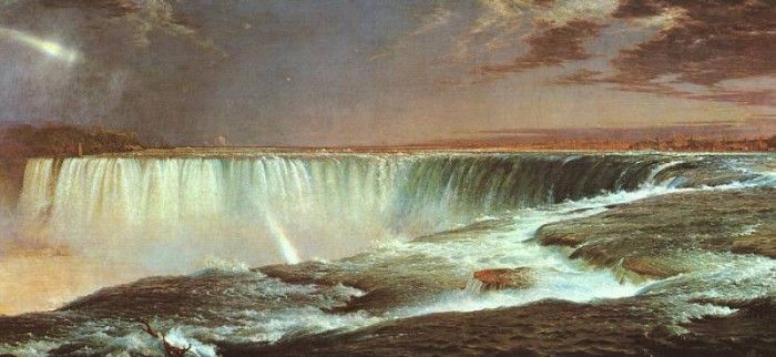 Church Niagara Falls, 1857. , 