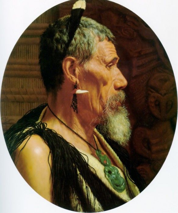 Anaha Te Rahui 1916 61.5x51cm. , 