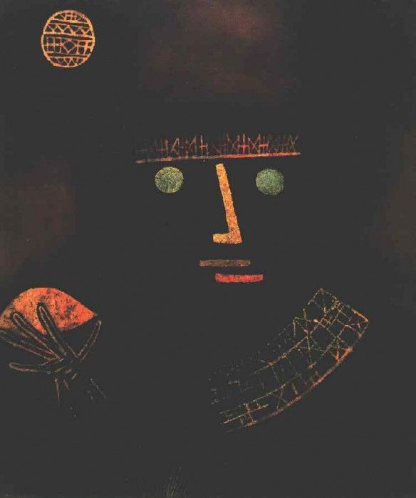 Klee Black Knight, 1927, North Rhine-Westfalia State Collect. , 