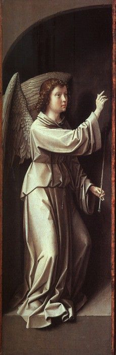 David,G. The Angel of the Annunciation, originally outer-lef. , 