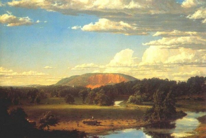 church west rock, new haven 1849. , 