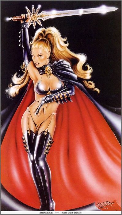 Brien Rood New Lady Death - Xxx 1728 . , 