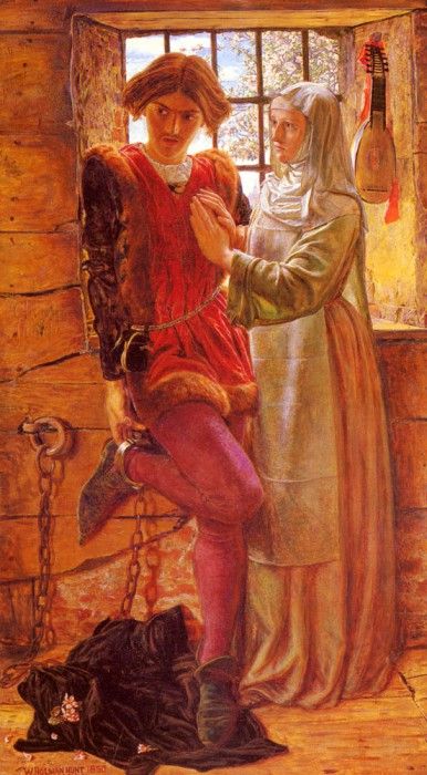 Hunt William Holman Claudio And Isabella. ,  