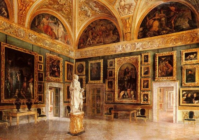 Corsi S The Interior Of The Pitti Palace. , S