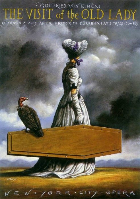 The Visit of the Old Lady. Olbinski, 