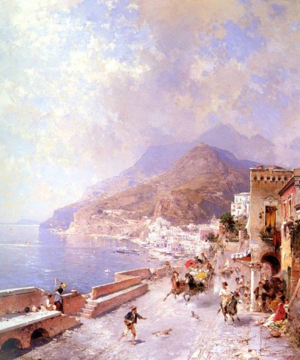 Unterberger Franz Richard Amalfi. ,  