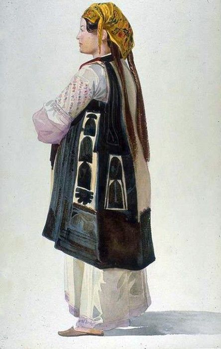 Gleyre Charles Albanian Peasant Athens. ,   Gabriel