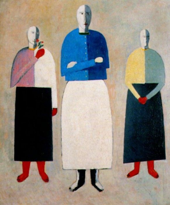 malevich three women 1928-32. , 