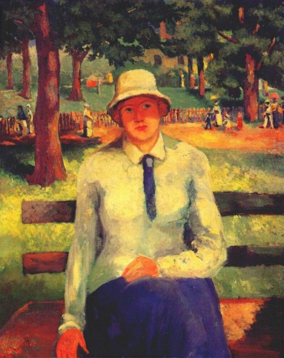 malevich jobless girl c1930. , 