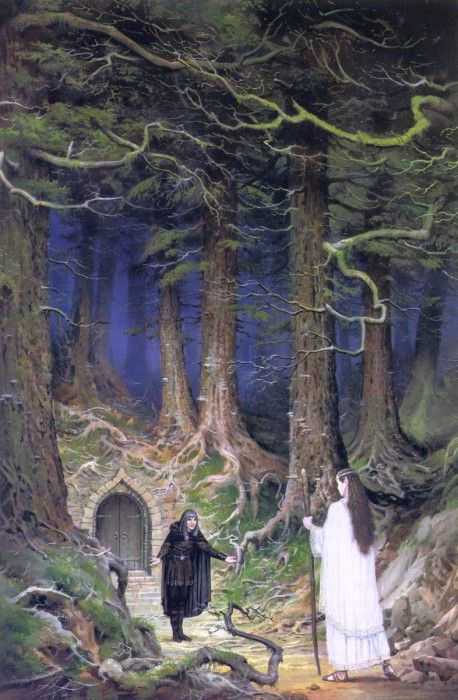 silm 08 Eol welcomes Aredhel. Nasmith, 