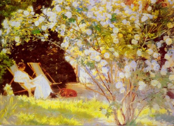 Kroyer P S Les Roses. Kroyer,  