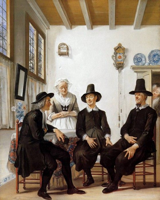 Troost Cornelis The Marriage Proposal To Saartje Jans Sun . Troost, 