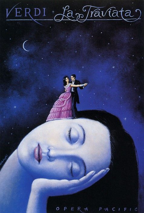 am-Rafal Olbinski La Traviata II. Olbinski, 