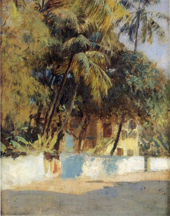 Weeks Edwin Lord Street Scene Bombay. ,  