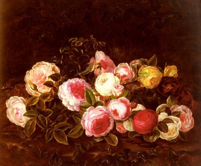 Bolle Still Life With Flowers. 