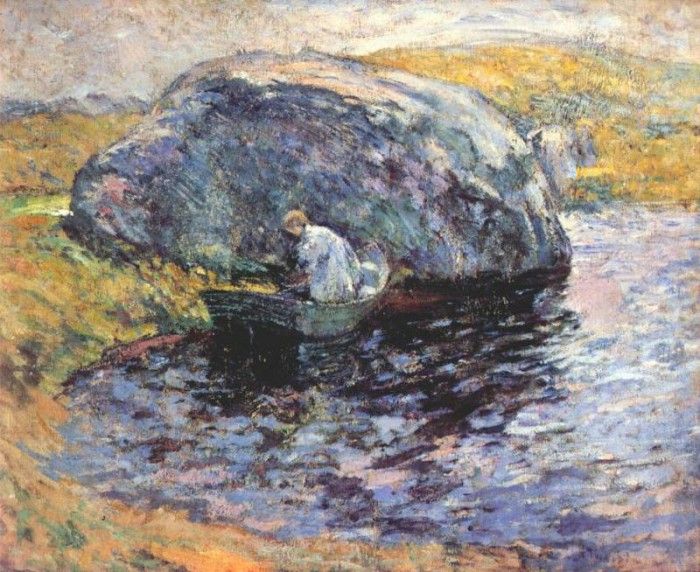 twachtman a summer day c1900. Twachtmann,  