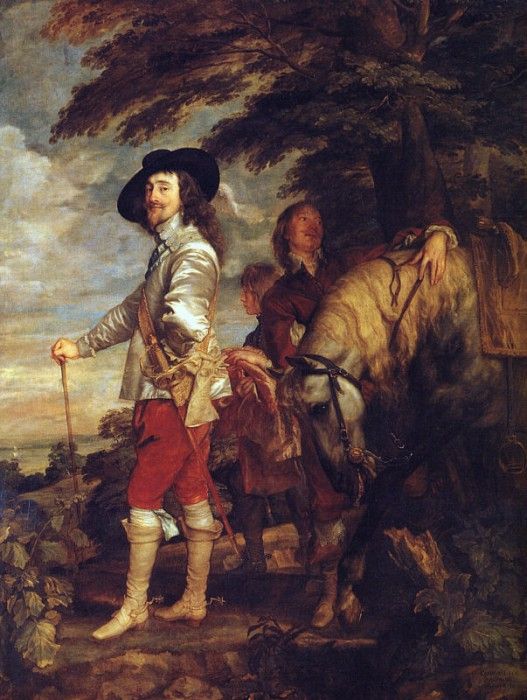 CharlesI King of England at the Hunt WGA. ,  