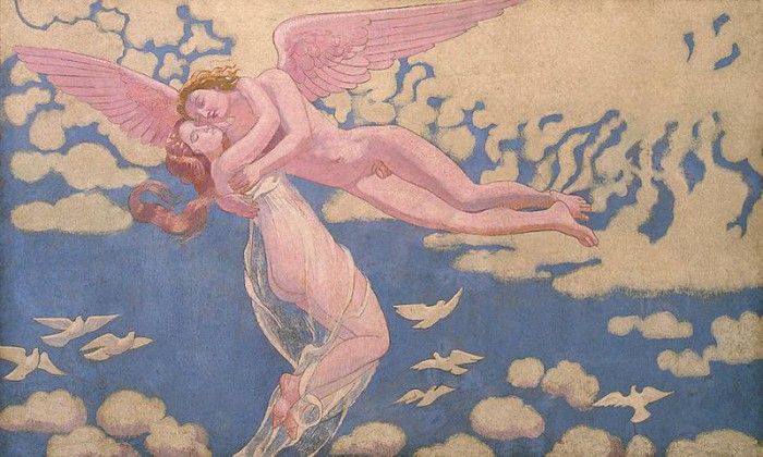 Denis Panel 7. Cupid Carrying Psyche Up to Heaven, 1908, Ere. , 