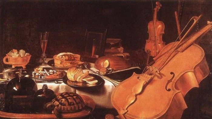 Still Life with Musical Instruments WGA. , 