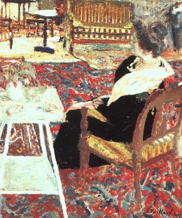 Vuillard Madame Arthur Fontaine, 1904-05, gouache and oil on. �����, ������