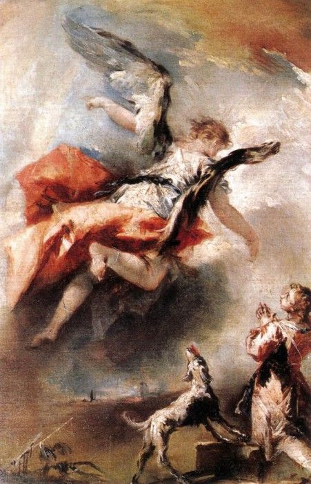 GUARDI Gianantonio The Angel Appears to Tobias. ,  