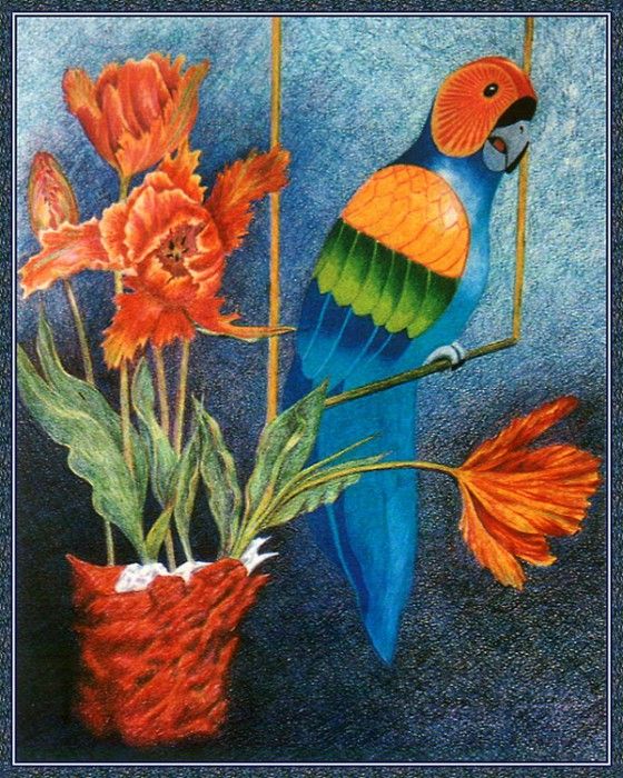 cr BarbaraESchwemmer-Parrots. Schwemmer, ������� E